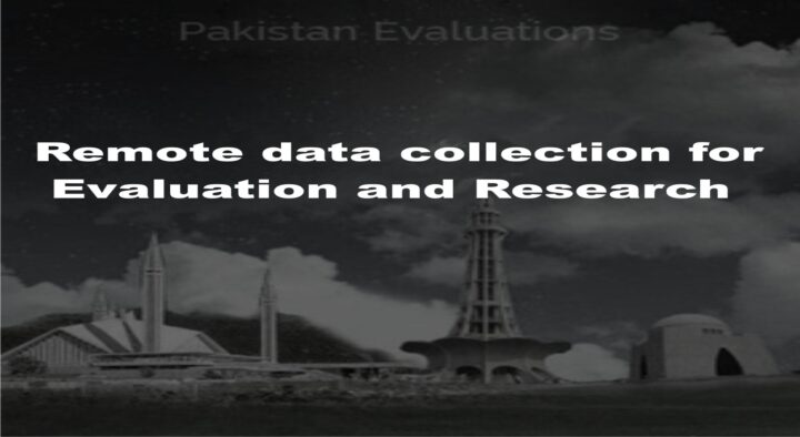 Embracing the Pandemic: Remote data collection for Evaluation and Research
